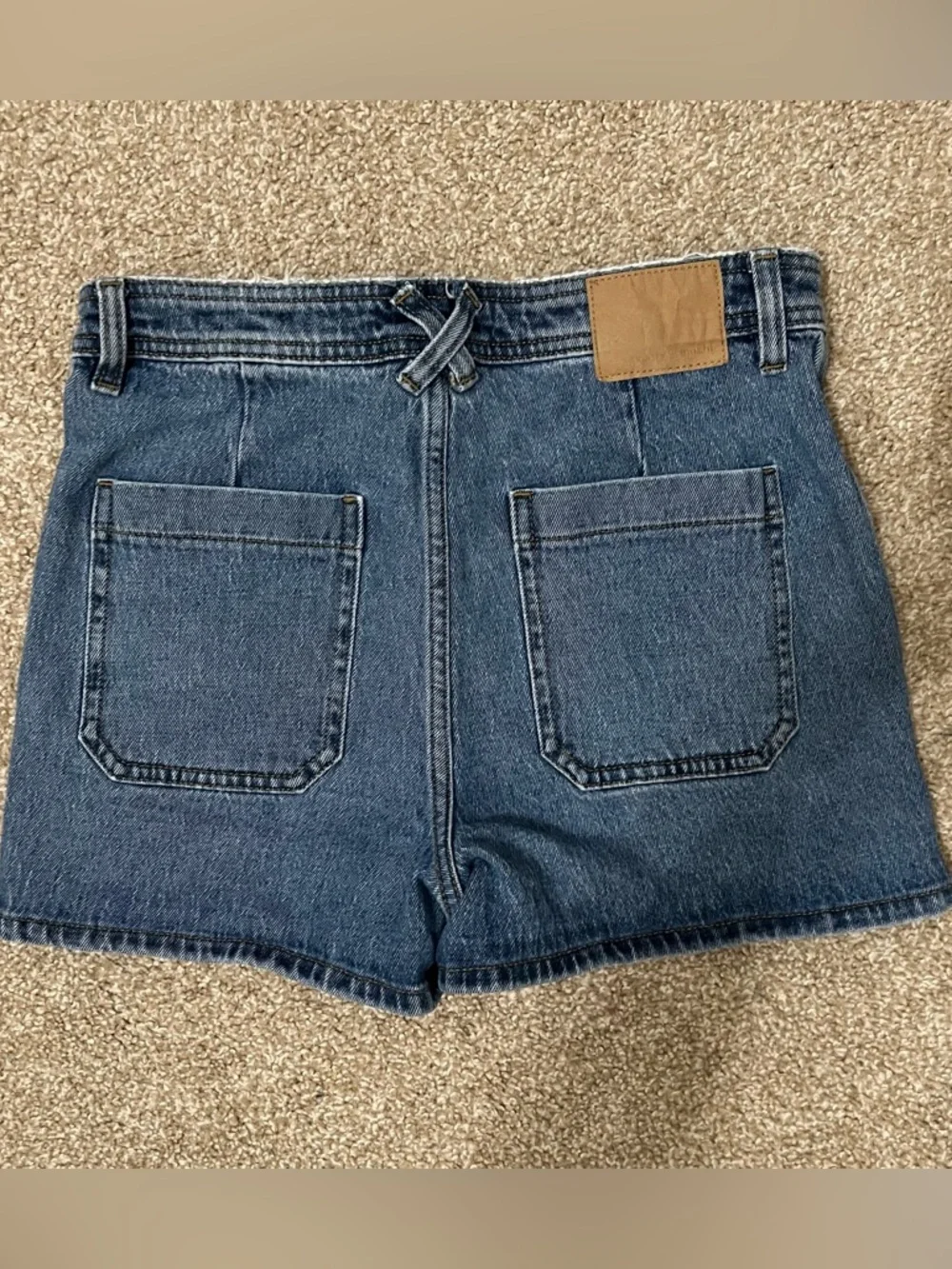Seventy + Mochi Mabel Patch Pocket Shorts Size 26 - Picture 4 of 8